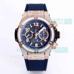 Swiss 4100 Replica Hublot Big Bang Unico Sapphire Watch Blue Dial